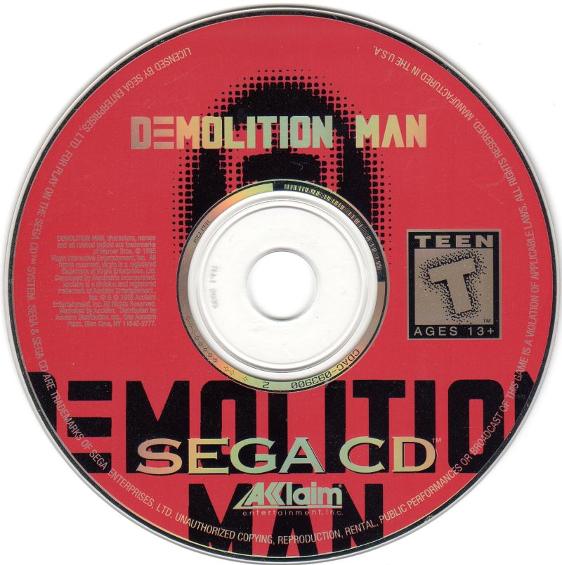 Demolition Man for Sega CD popular